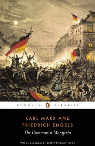 The Communist Manifesto Karl Marx Book Cover