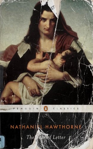 The Scarlet Letter Nathaniel Hawthorne Book Cover