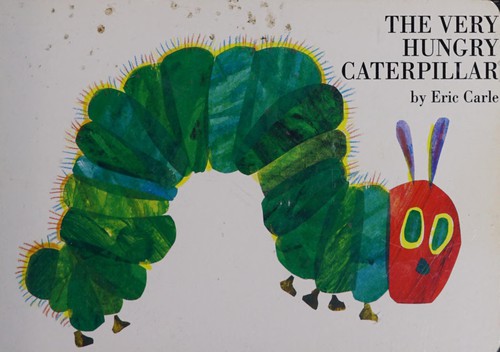 The Very Hungry Caterpillar Eric Carle Book Cover