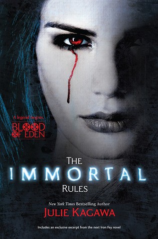 The Immortal Rules Julie Kagawa Book Cover