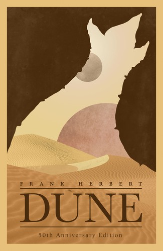 Dune Frank Herbert Book Cover