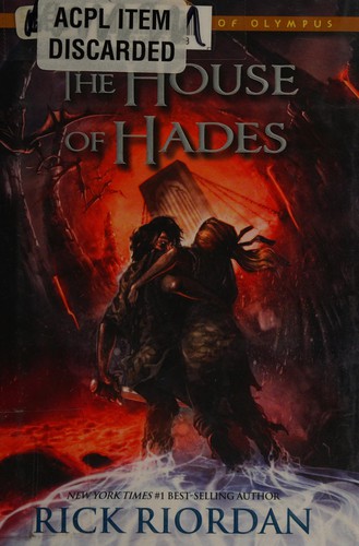 The House of Hades Rick Riordan Book Cover