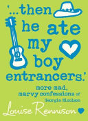 Then He Ate My Boy Entrancers Louise Rennison Book Cover