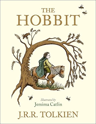 The Colour Illustrated Hobbit J.R.R. Tolkien Book Cover