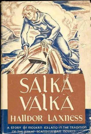 Salka Valka. Halldór Laxness Book Cover