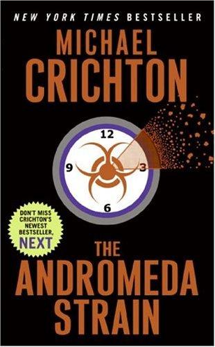 The Andromeda Strain Michael Crichton Book Cover