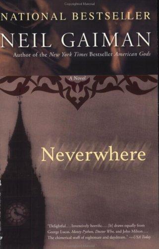 Neverwhere Neil Gaiman Book Cover