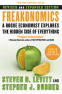 Freakonomics Rev Ed Steven D. Levitt Book Cover