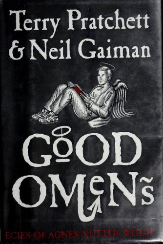 Good Omens Neil Gaiman Book Cover