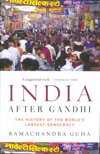 India After Gandhi Ramachandra Guha Book Cover