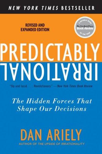 Predictably Irrational, Revised and Expanded Edition Dan Ariely Book Cover