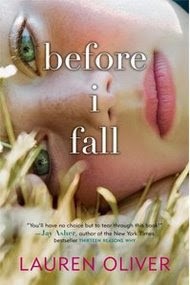 Before I Fall Lauren Oliver Book Cover