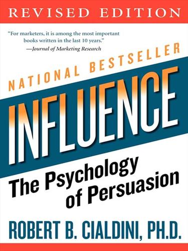 Influence Robert B. Cialdini Book Cover