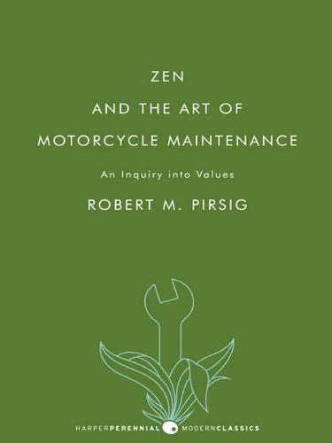 Zen and the Art of Motorcycle Maintenance Robert M. Pirsig Book Cover