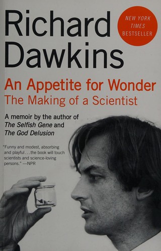 An Appetite for Wonder Richard Dawkins Book Cover