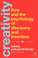 Creativity Mihaly Csikszentmihalyi Book Cover