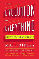 The Evolution of Everything Matt Ridley Book Cover