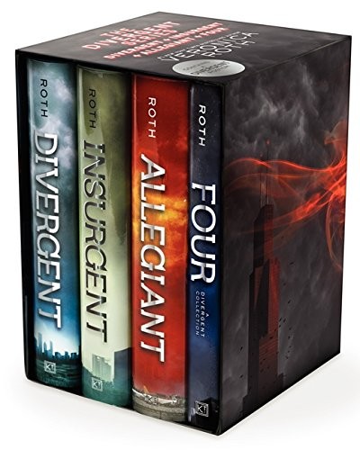 Divergent / Insurgent / Allegiant / Four (4 Volumes Veronica Roth Book Cover