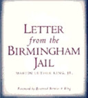 Letter from the Birmingham Jail Martin Luther King Jr. Book Cover