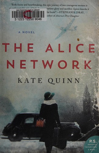 The Alice Network Kate Quinn Book Cover