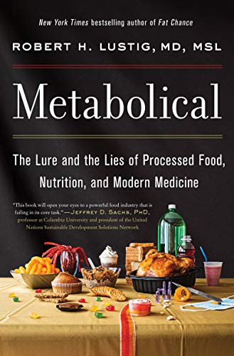 Metabolical Robert H Lustig Book Cover
