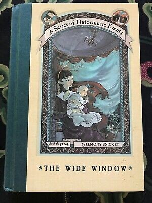 The Wide Window Lemony Snicket Book Cover