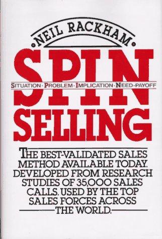 SPIN Selling Neil Rackham Book Cover