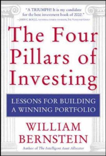 The Four Pillars of Investing William J. Bernstein Book Cover