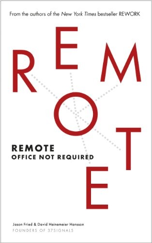 Remote: Office Not Required Jason Fried Book Cover