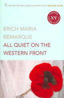 All Quiet on the Western Front Erich Maria Remarque Book Cover