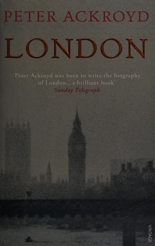 London Peter Ackroyd Book Cover
