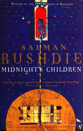 Midnight's Children Salman Rushdie Book Cover