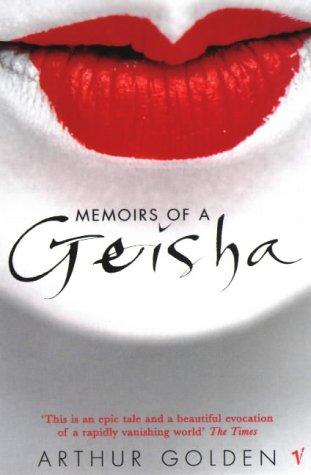 Memoirs of a Geisha Uk Arthur Golden Book Cover