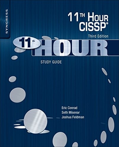 Eleventh Hour CISSP® Eric Conrad Book Cover