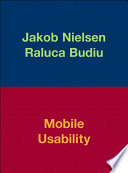 Mobile Usability Jakob Nielsen Book Cover