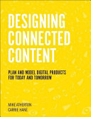 Designing Connected Content Carrie Hane Book Cover