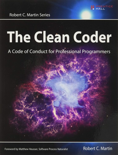 The Clean Coder Robert C. Martin Book Cover