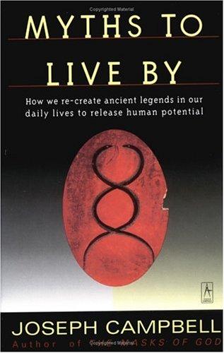Myths to Live By Joseph Campbell Book Cover