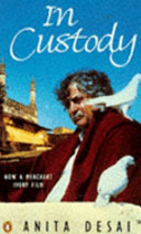 In Custody Anita Desai Book Cover