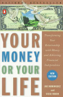 Your Money or Your Life JOE DOMINGUEZ Book Cover