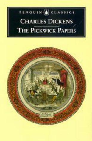 The Posthumous Papers of the Pickwick Club Charles Dickens Book Cover