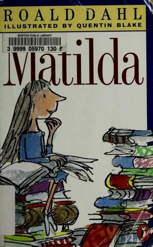 Matilda Roald Dahl Book Cover