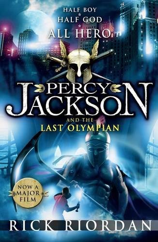 Percy Jackson and the Last Olympian Rick Riordan Book Cover