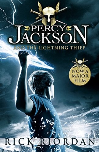 Percy Jackson and the Lightning Thief Rick Riordan Book Cover