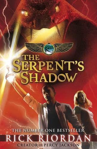 The Serpent's Shadow Rick Riordan Book Cover