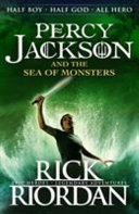 Percy Jackson and the Sea of Monsters Rick Riordan Book Cover