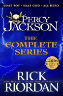 Percy Jackson: The Complete Series (Books 1, 2, 3, 4, 5) Rick Riordan Book Cover