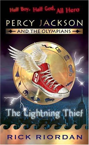 The Lightning Thief Rick Riordan Book Cover