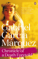 Chronicle of a Death Foretold Gabriel Garcia Marquez Book Cover