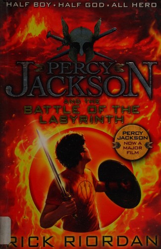 The Battle of the Labyrinth Rick Riordan Book Cover